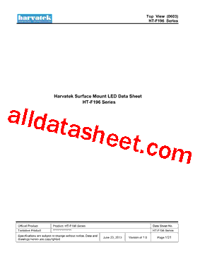 HT-F196UY Datasheet PDF - Inolux Corporation