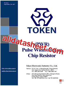 PWR05FPCO2201 Datasheet PDF - Token Electronics Industry Co., Ltd.