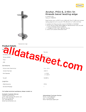 C199020113 Datasheet PDF - Hubbell Incorporated.