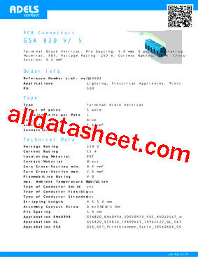 324005 Datasheet PDF - Adels-Contact