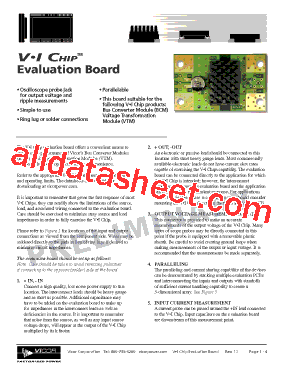 LCAS6-10-L Datasheet PDF - Vicor Corporation