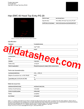 09620400441 Datasheet PDF - HARTING Technology Group