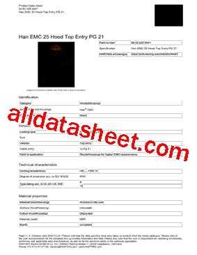 09620250441 Datasheet PDF - HARTING Technology Group