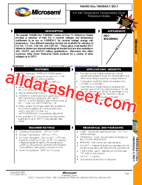 RH4566A Datasheet PDF - Microsemi Corporation