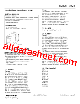 KDIS-CA2-R Datasheet PDF - M-System Co.,Ltd.