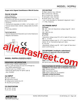 M2PRU-A27R-R2/CE Datasheet PDF - M-System Co.,Ltd.