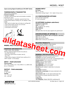 M3LT-R4/A/UL Datasheet PDF - M-System Co.,Ltd.