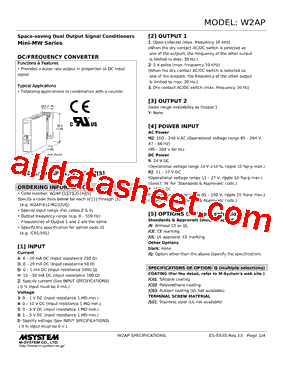 W2AP-A13-R Datasheet PDF - M-System Co.,Ltd.