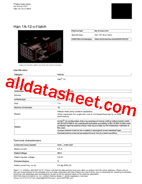 09100123101 Datasheet PDF - HARTING Technology Group