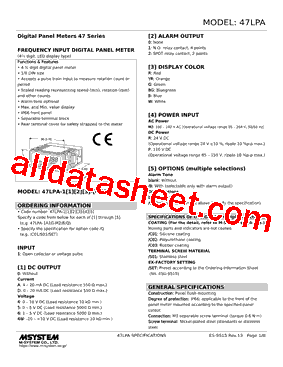 47LPA-1D0YR-R Datasheet PDF - M-System Co.,Ltd.