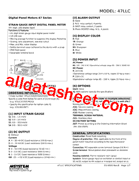 47LLC-S2D0YR-R Datasheet PDF - M-System Co.,Ltd.
