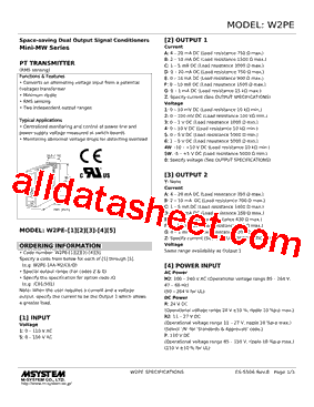 W2PE-12D-R2 Datasheet PDF - M-System Co.,Ltd.