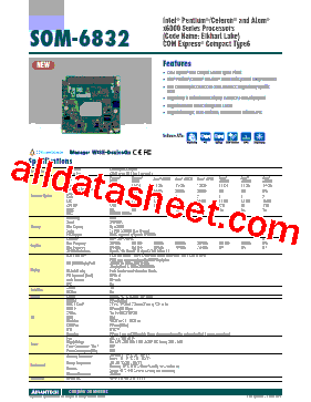 EPC-R3220 Datasheet PDF - Advantech Co., Ltd.