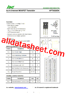 APT3520DN Datasheet PDF - Inchange Semiconductor Company Limited