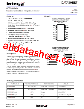 HCTS393DMSR Datasheet PDF - Renesas Technology Corp