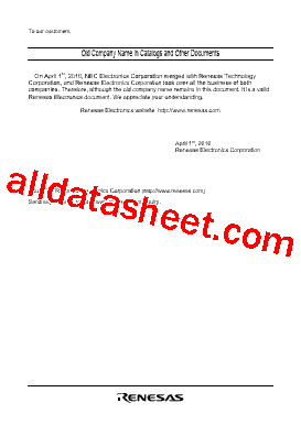 NL1020 Datasheet PDF - Renesas Technology Corp