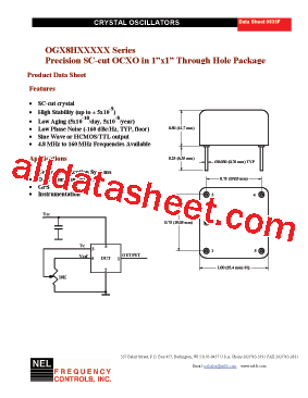 OG-F8HT28DP Datasheet PDF - Nel Frequency Controls,inc