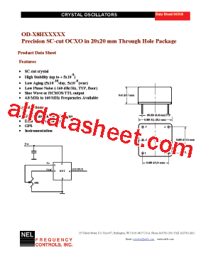 OD-F8HT28DP Datasheet PDF - Nel Frequency Controls,inc