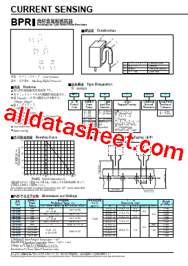 BPR26F0.033K Datasheet PDF - List of Unclassifed Manufacturers