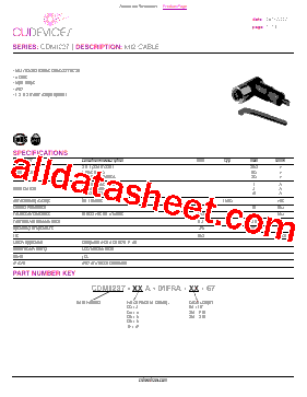 CDM1237 Datasheet PDF - CUI Devices