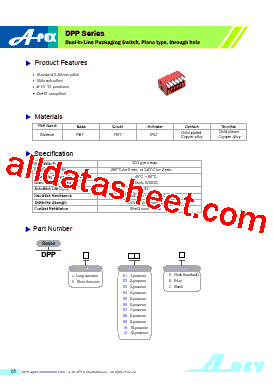 DPPS02R Datasheet PDF - Apex Electronics Co., Ltd