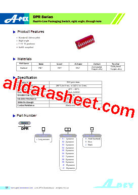 DPRL03R Datasheet PDF - Apex Electronics Co., Ltd