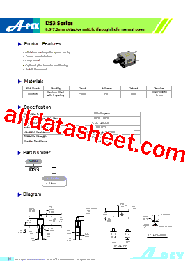 DS3 Datasheet PDF - Apex Electronics Co., Ltd