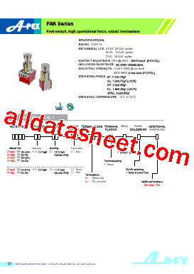 FAKSL Datasheet PDF - Apex Electronics Co., Ltd