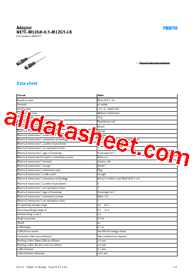 8080777 Datasheet PDF - Festo Corporation.