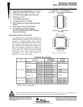 SN74HCS393DYYR Datasheet PDF - Texas Instruments