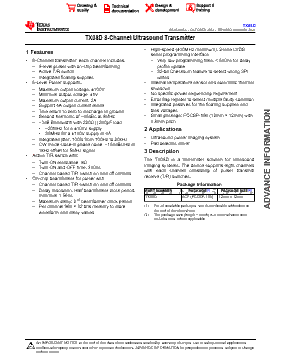 TX08DACP Datasheet PDF - Texas Instruments