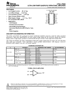LP324 Datasheet PDF - Texas Instruments
