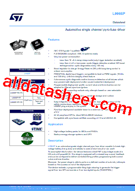 L9965P Datasheet PDF - STMicroelectronics