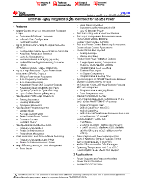 UCD3138RJAT Datasheet PDF - Texas Instruments