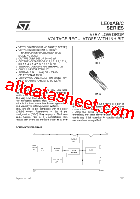 LE25ABD Datasheet PDF - STMicroelectronics