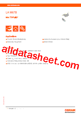LA-M67B Datasheet PDF - ams-OSRAM AG