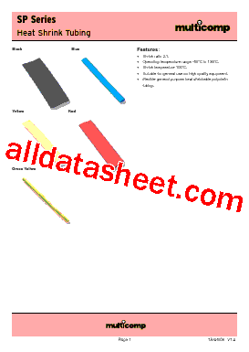 SP95/1.2/CLEAR Datasheet PDF - Pro-Power