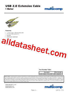 USB2-021. Datasheet PDF - Pro-Signal