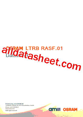 LTRB-RASF-01 Datasheet PDF - ams-OSRAM AG