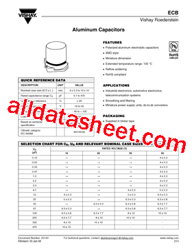 MALSECB00AG310HARK Datasheet PDF - Vishay Siliconix