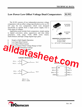 IL393D Datasheet PDF - IK Semicon Co., Ltd