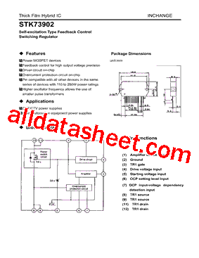 STK73908 Datasheet PDF - Inchange Semiconductor Company Limited