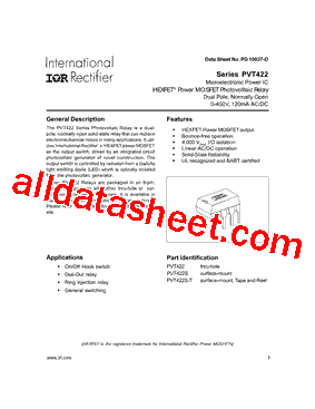 65336 Datasheet PDF - International Rectifier