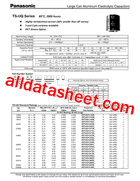 EETUQ1C393D Datasheet PDF - Panasonic Semiconductor