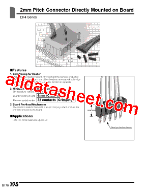 DF4-28DP-2C Datasheet PDF - Hirose Electric