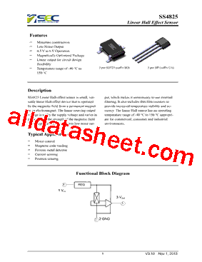 SS4825LSOT Datasheet PDF - SEC Electronics Inc.