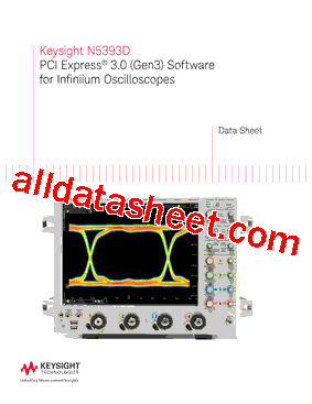 N5393D Datasheet PDF - Keysight Technologies