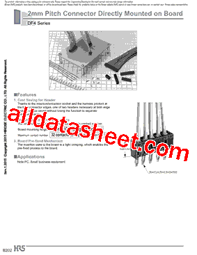 DF4-28DP-2C Datasheet PDF - Hirose Electric