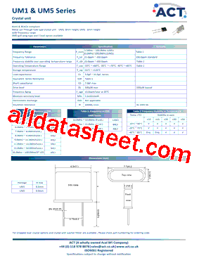 MO2700AGKGOAL-PF Datasheet PDF - Advanced Crystal Technology